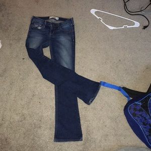 Women’s Dark wash bootcut jeans
